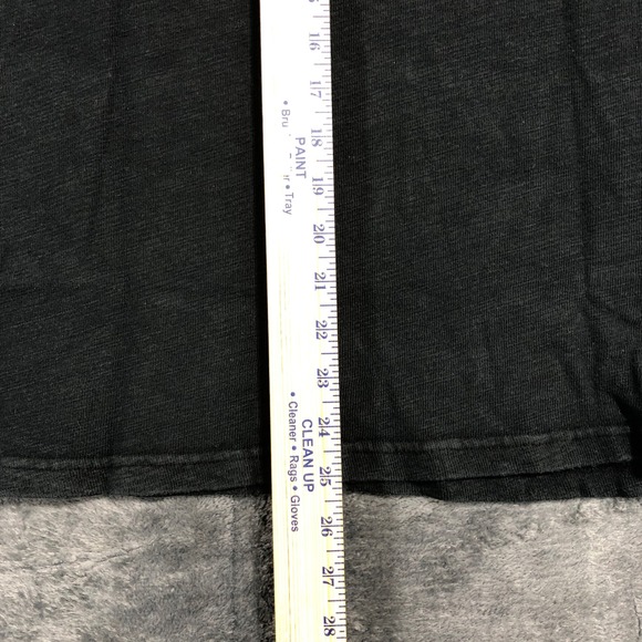 Abercrombie & Fitch Mens Long Sleeve Graphic T-Shirt Black Size M - Picture 7 of 9